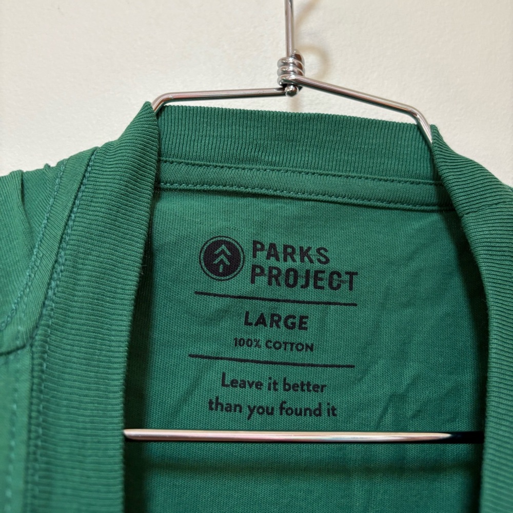 NWOT Parks Project Leave No Trace Pack It Out Tee Size Large - Picture 7 of 11